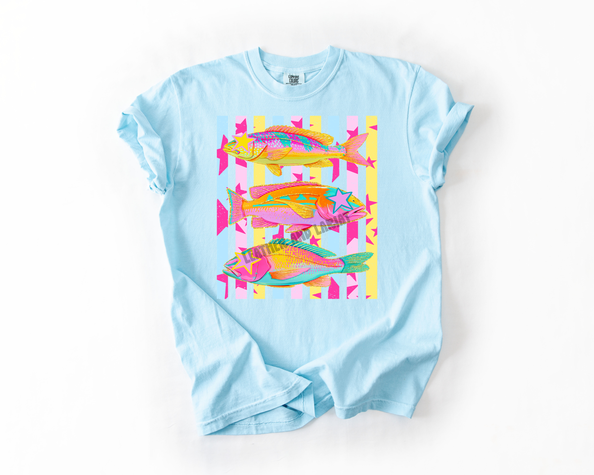 NEON FISH COMFORT COLOR TEE