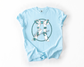 TURQUOISE BRANDED COMFORT COLORS TEE