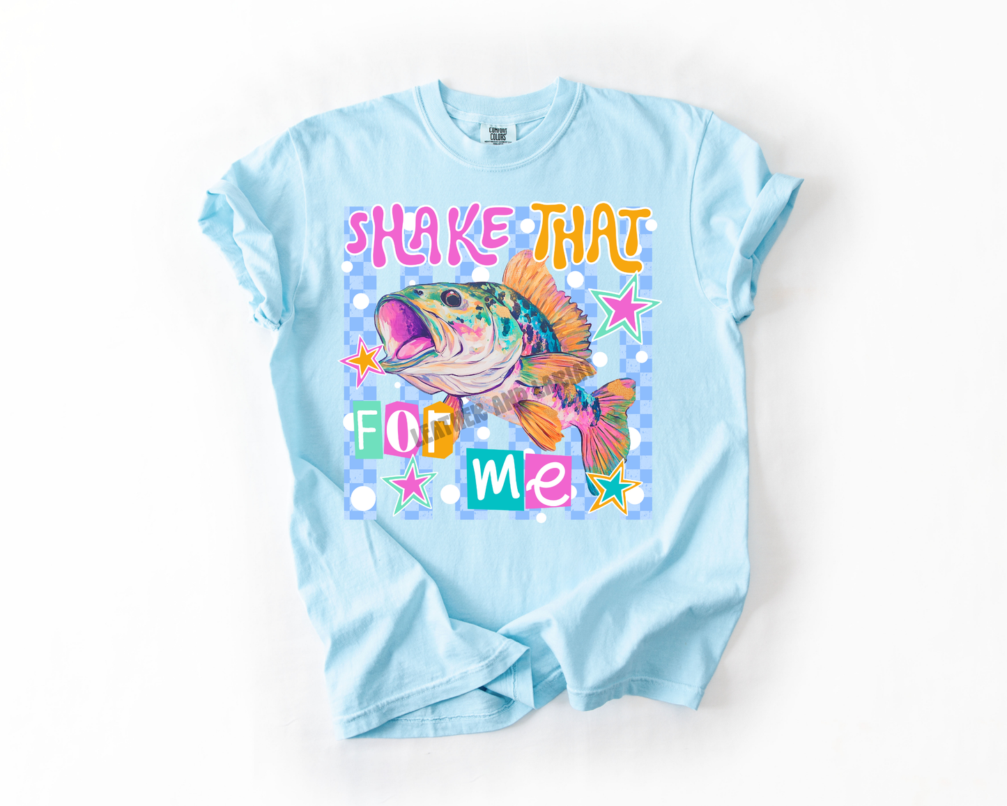 SHAKE THAT BASS FOR ME COMFORT COLORS TEE