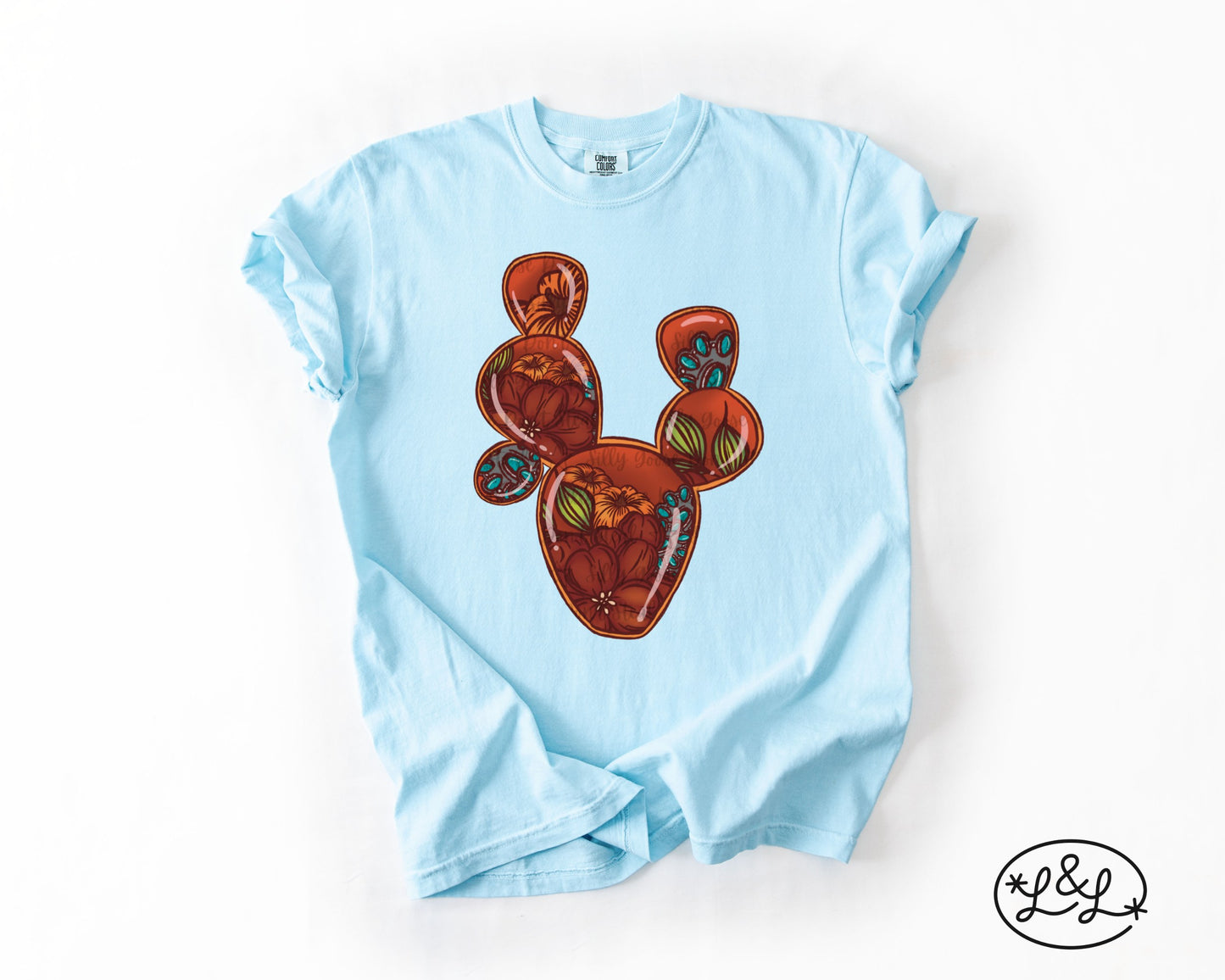 Fall Cactus Comfort Colors Tee