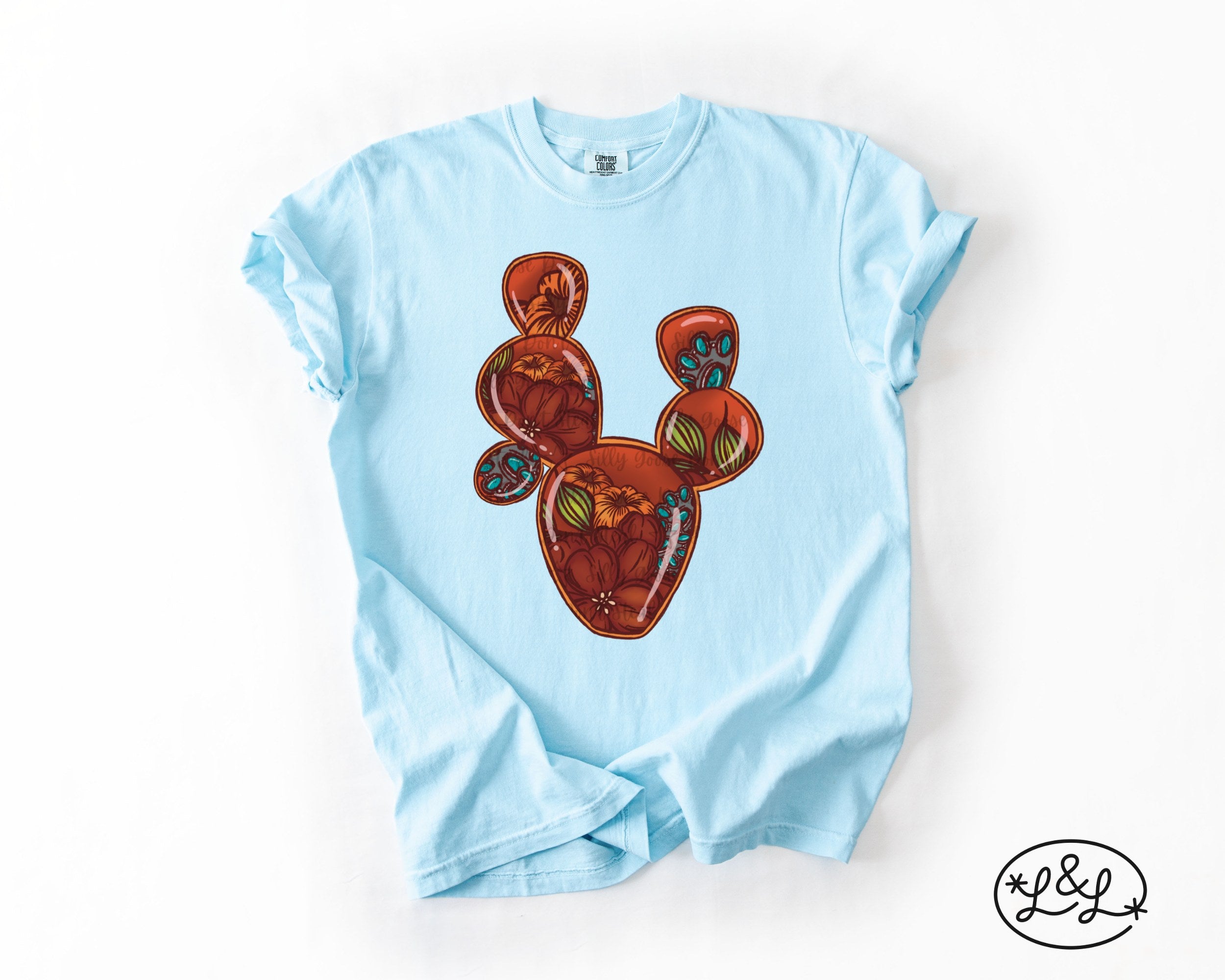 Fall Cactus Comfort Colors Tee