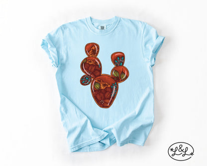 Fall Cactus Comfort Colors Tee