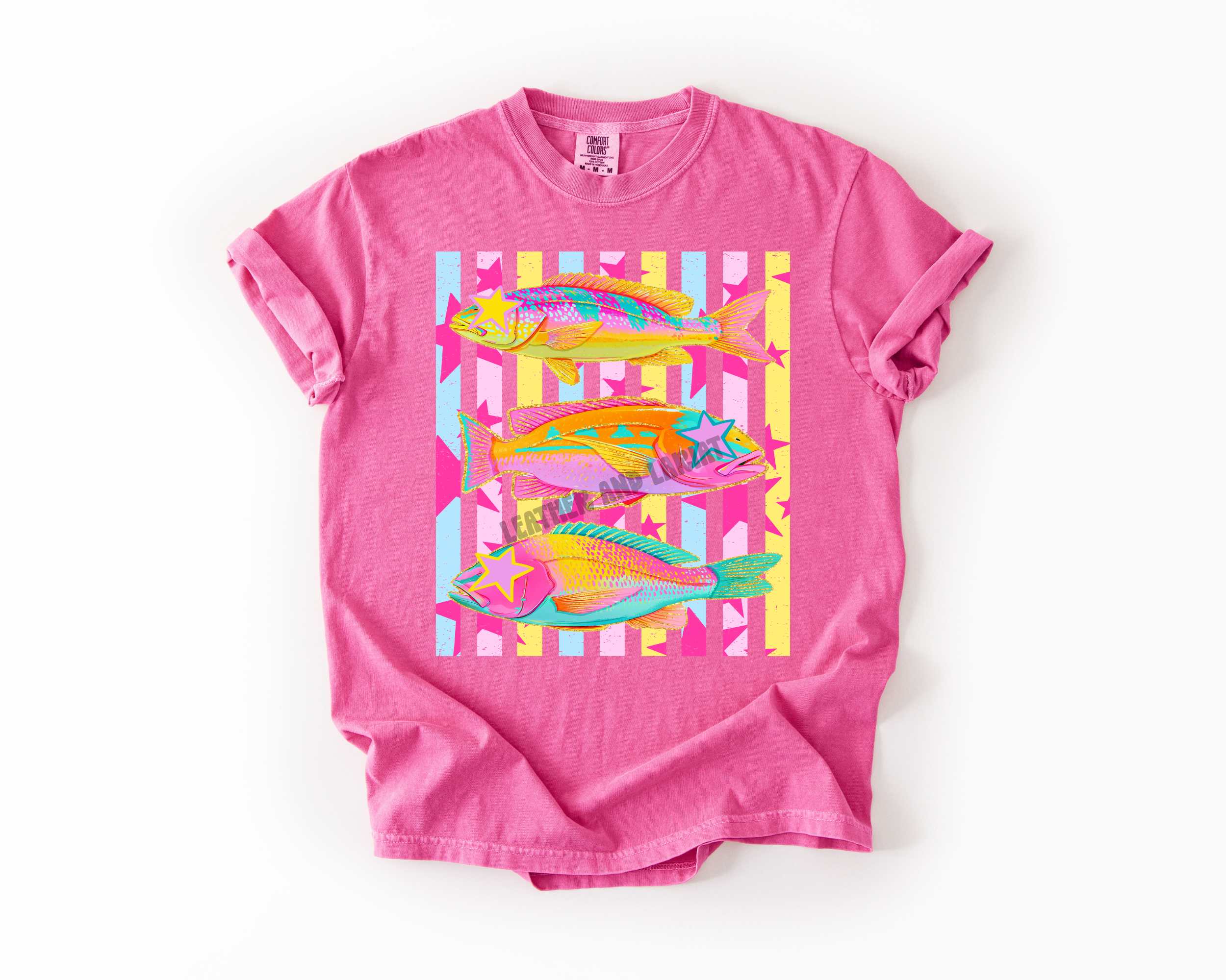 NEON FISH COMFORT COLOR TEE