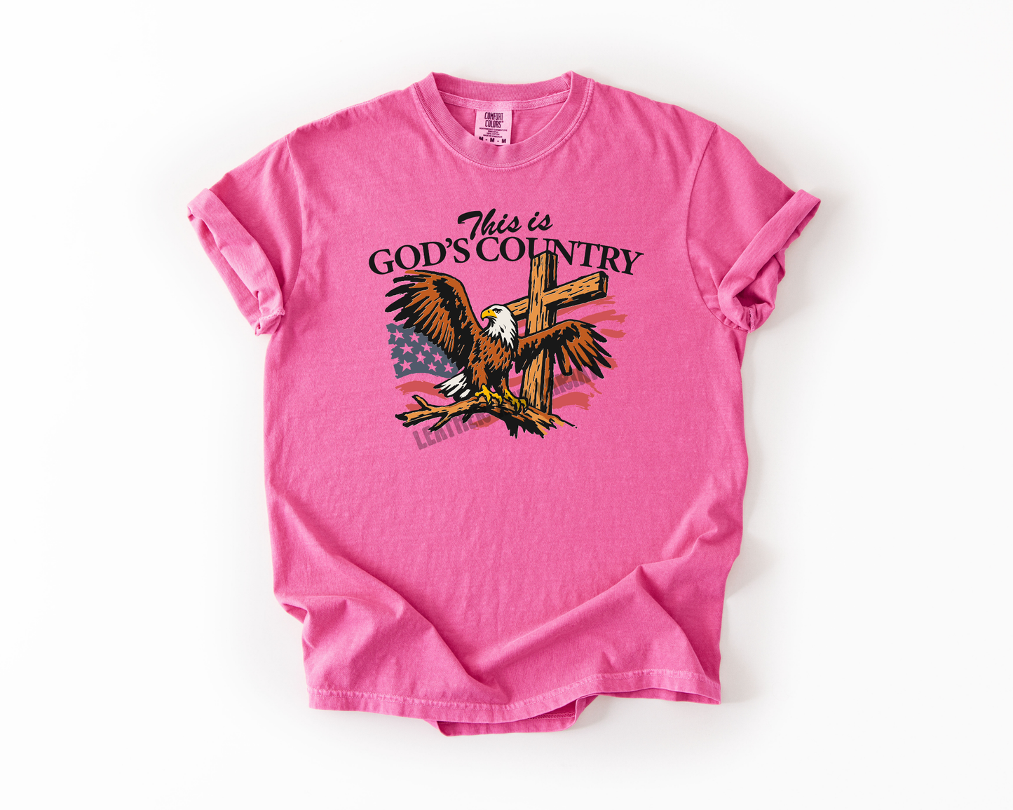 THIS IS GODS COUNTRY COMFORT COLORS TEE