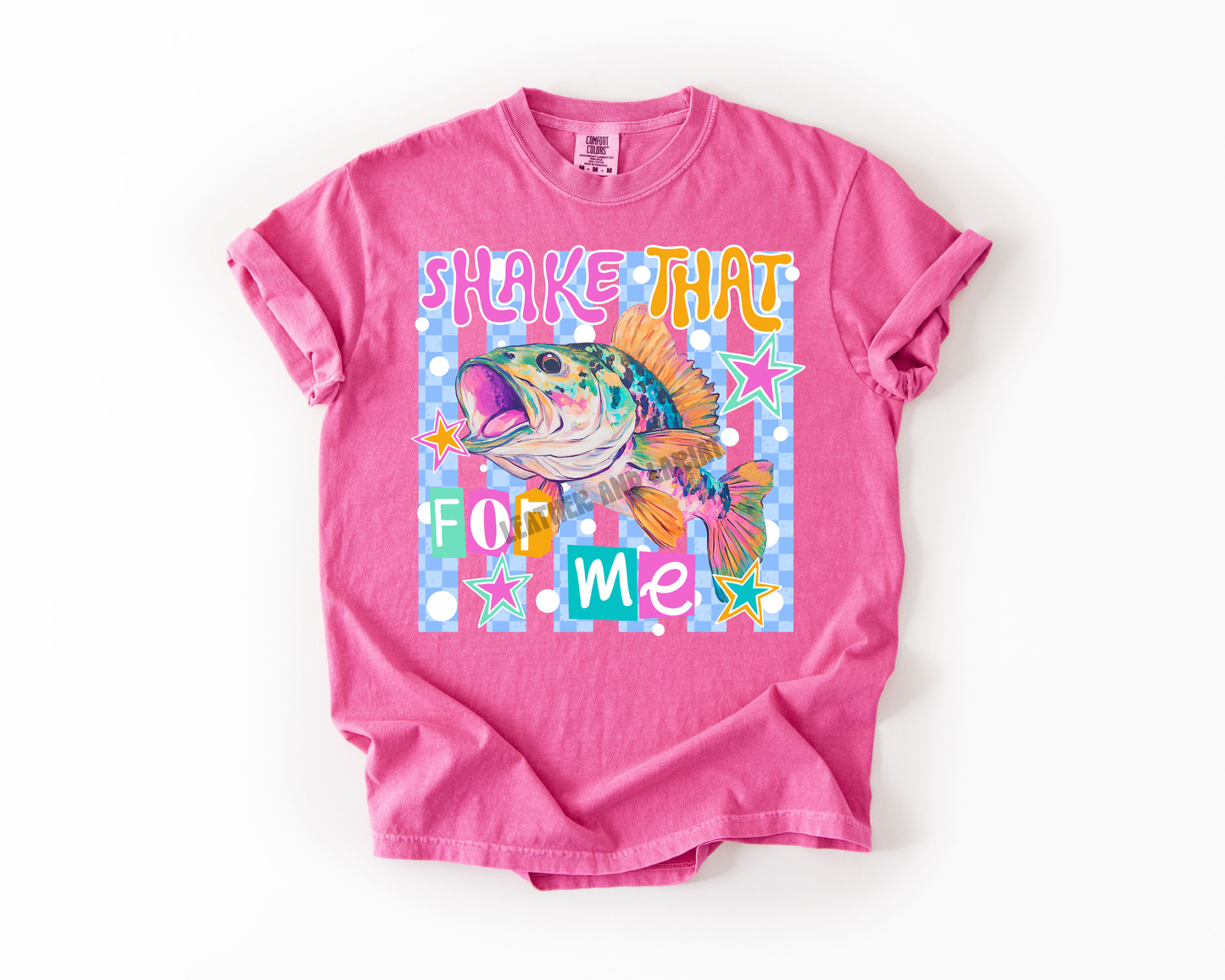 SHAKE THAT BASS FOR ME COMFORT COLORS TEE