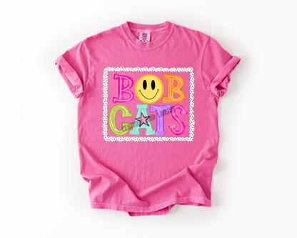 PREPPY BOBCATS GAME DAY COMFORT COLORS TEE