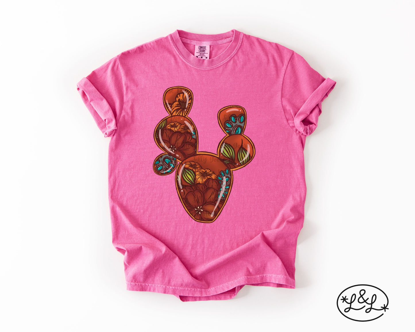 Fall Cactus Comfort Colors Tee