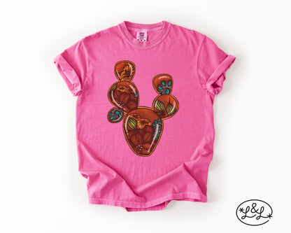 Fall Cactus Comfort Colors Tee