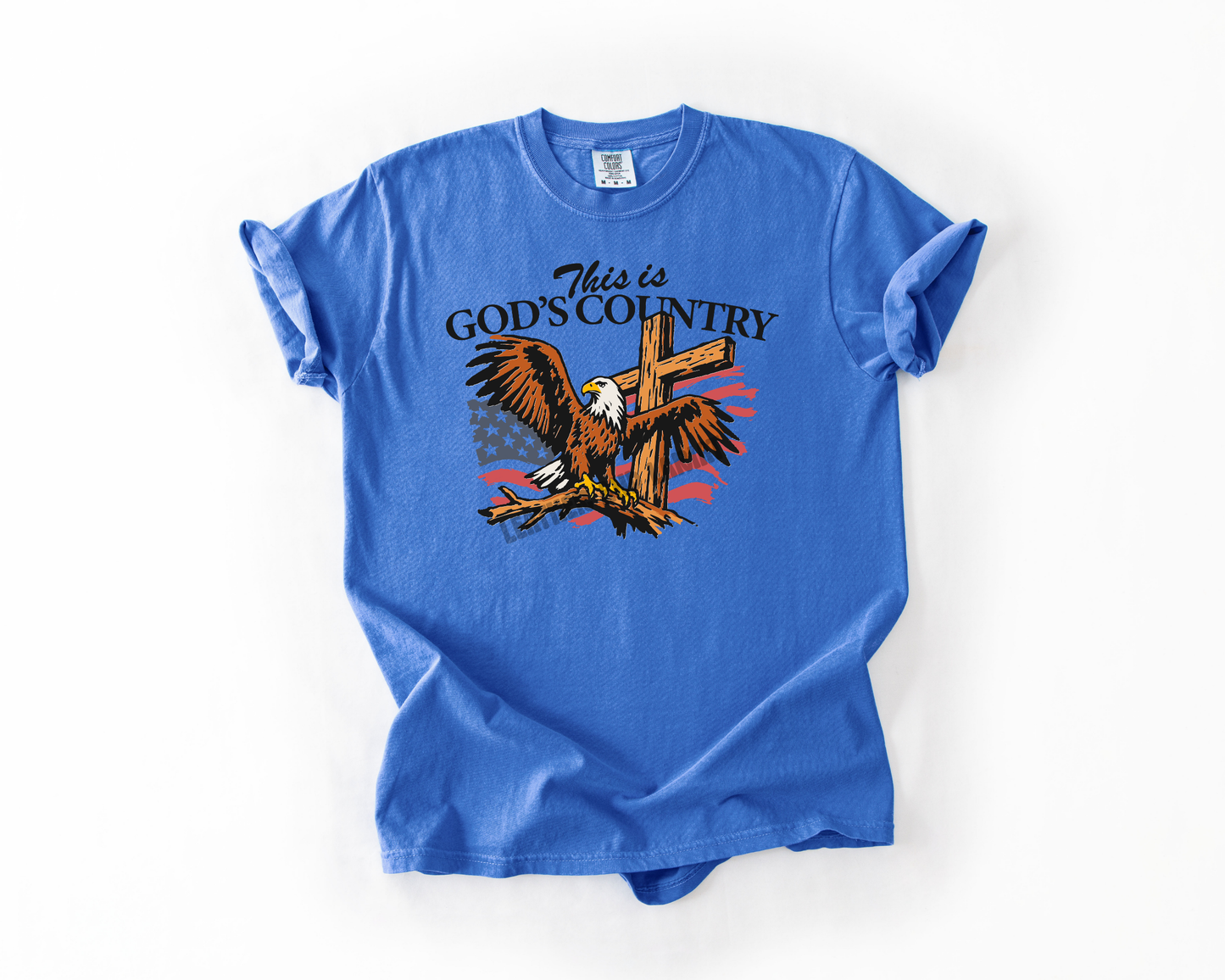 THIS IS GODS COUNTRY COMFORT COLORS TEE