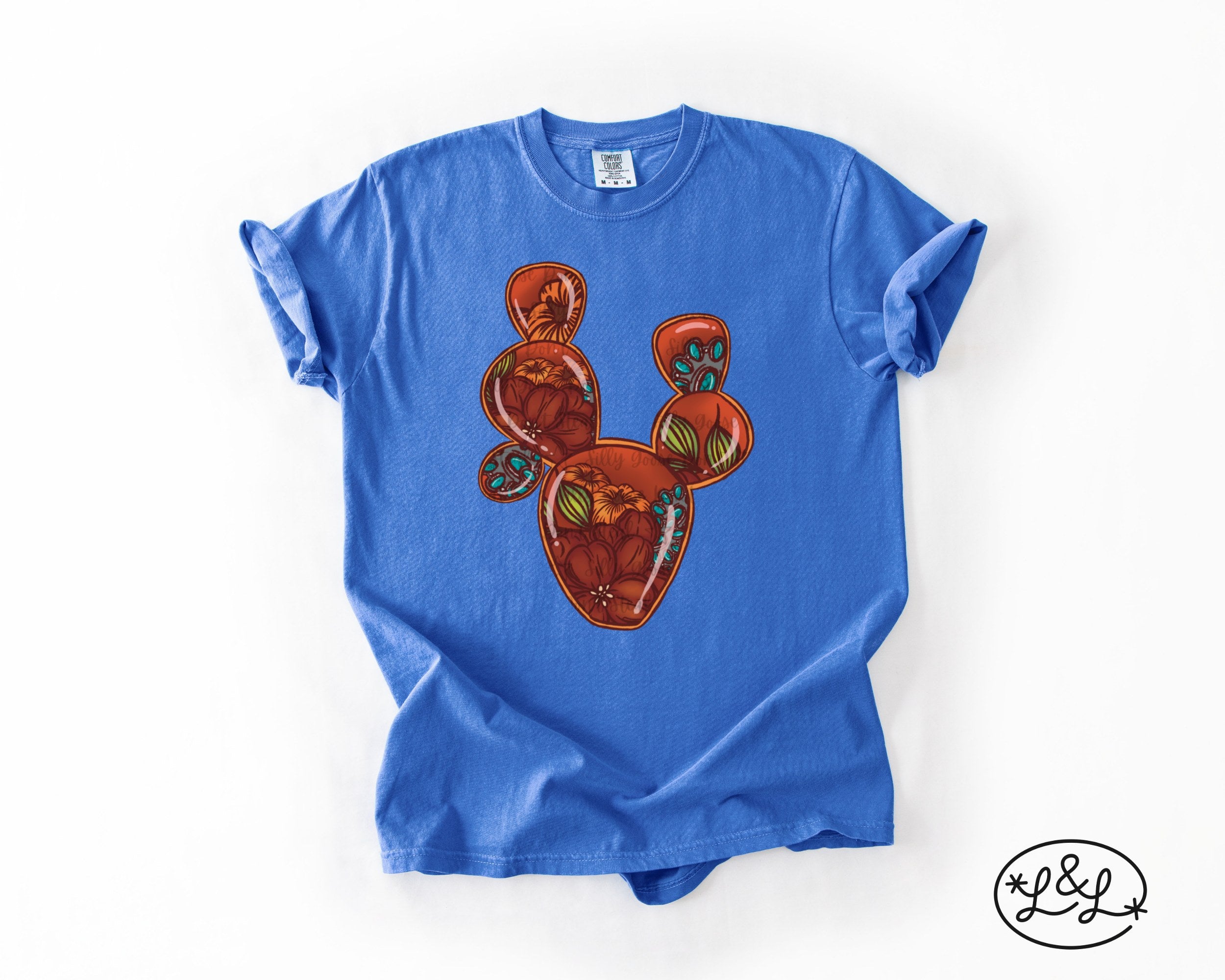 Fall Cactus Comfort Colors Tee