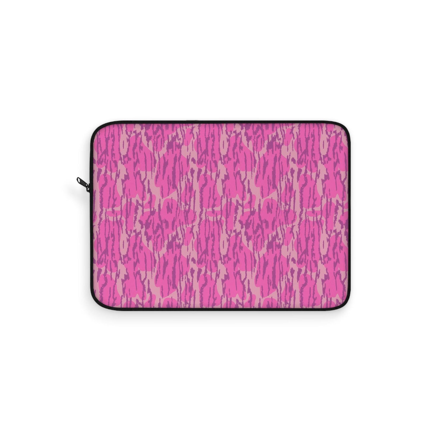 Pink Camo Laptop Sleeve | Polyester Tech Case