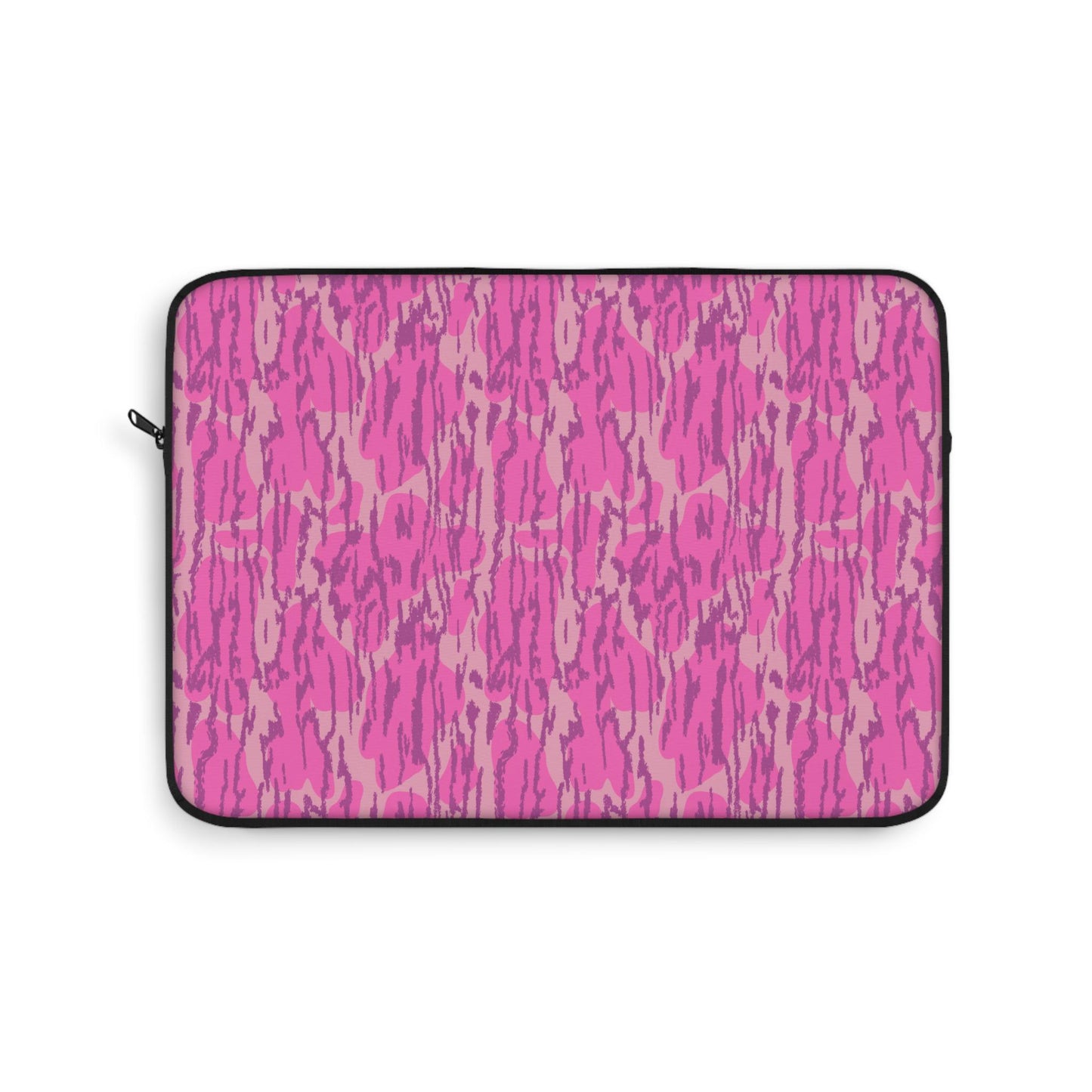 Pink Camo Laptop Sleeve | Polyester Tech Case