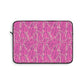 Pink Camo Laptop Sleeve | Polyester Tech Case