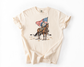PATRIOTIC COWBOY COMFORT COLORS TEE