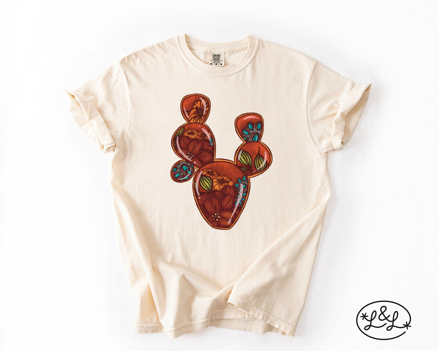 Fall Cactus Comfort Colors Tee