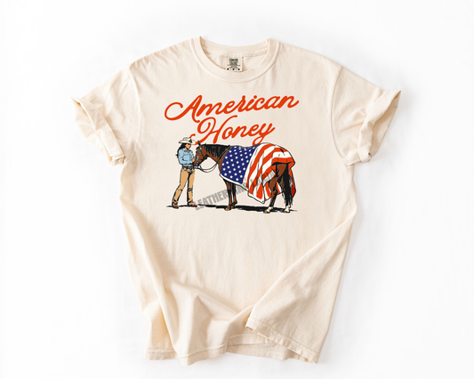 AMERICAN HONEY COMFORT COLORS TEE