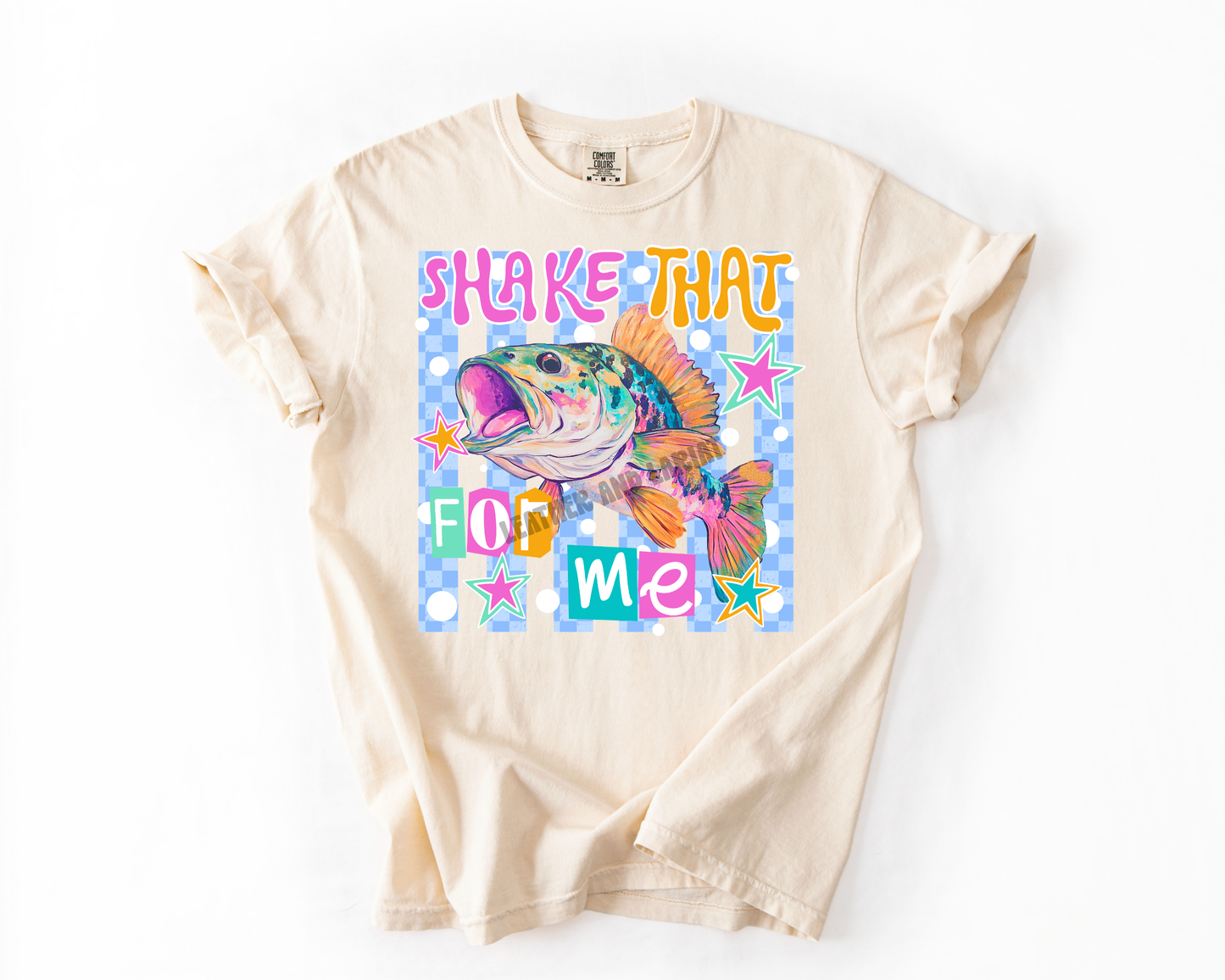 SHAKE THAT BASS FOR ME COMFORT COLORS TEE