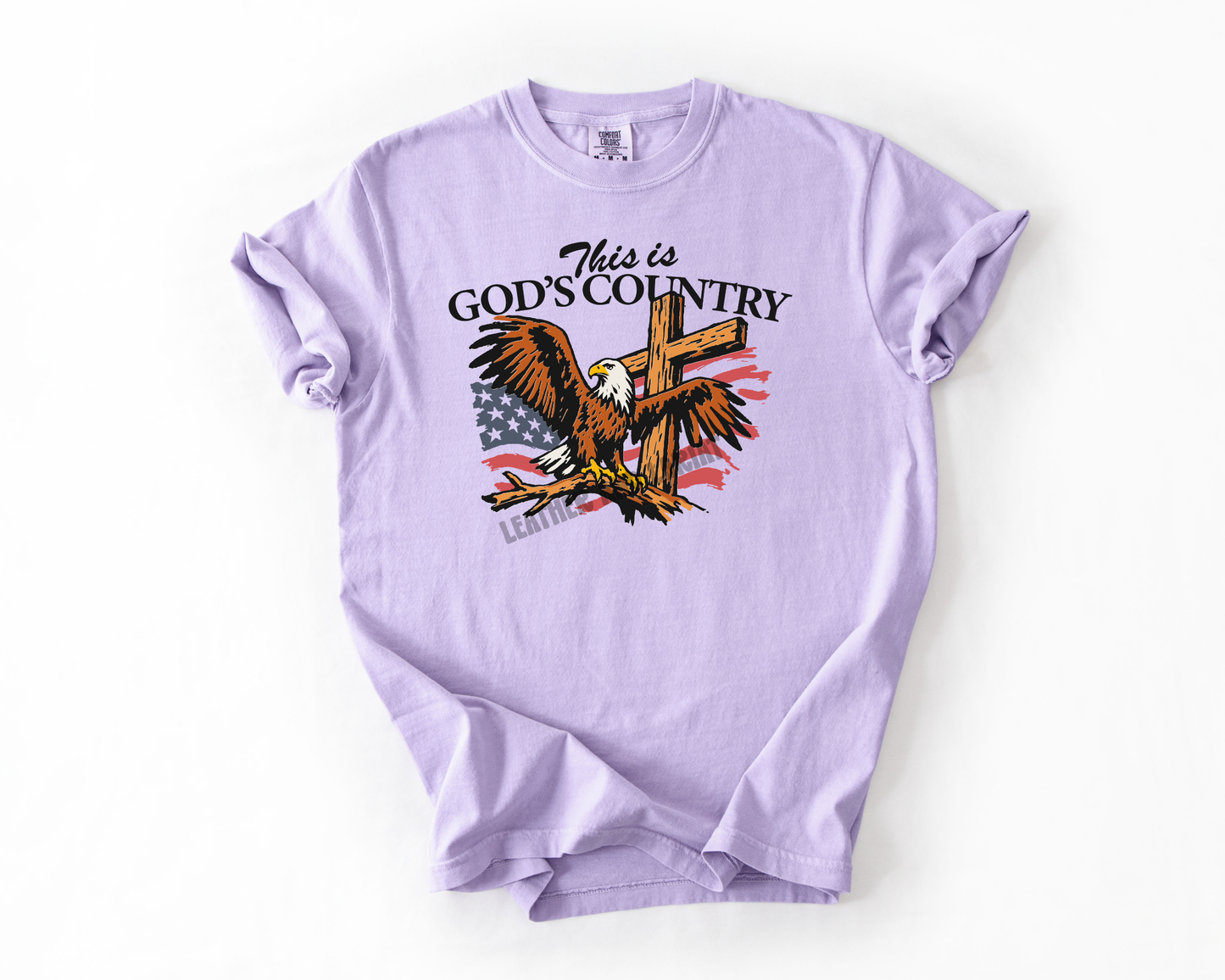 THIS IS GODS COUNTRY COMFORT COLORS TEE