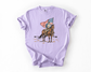PATRIOTIC COWBOY COMFORT COLORS TEE
