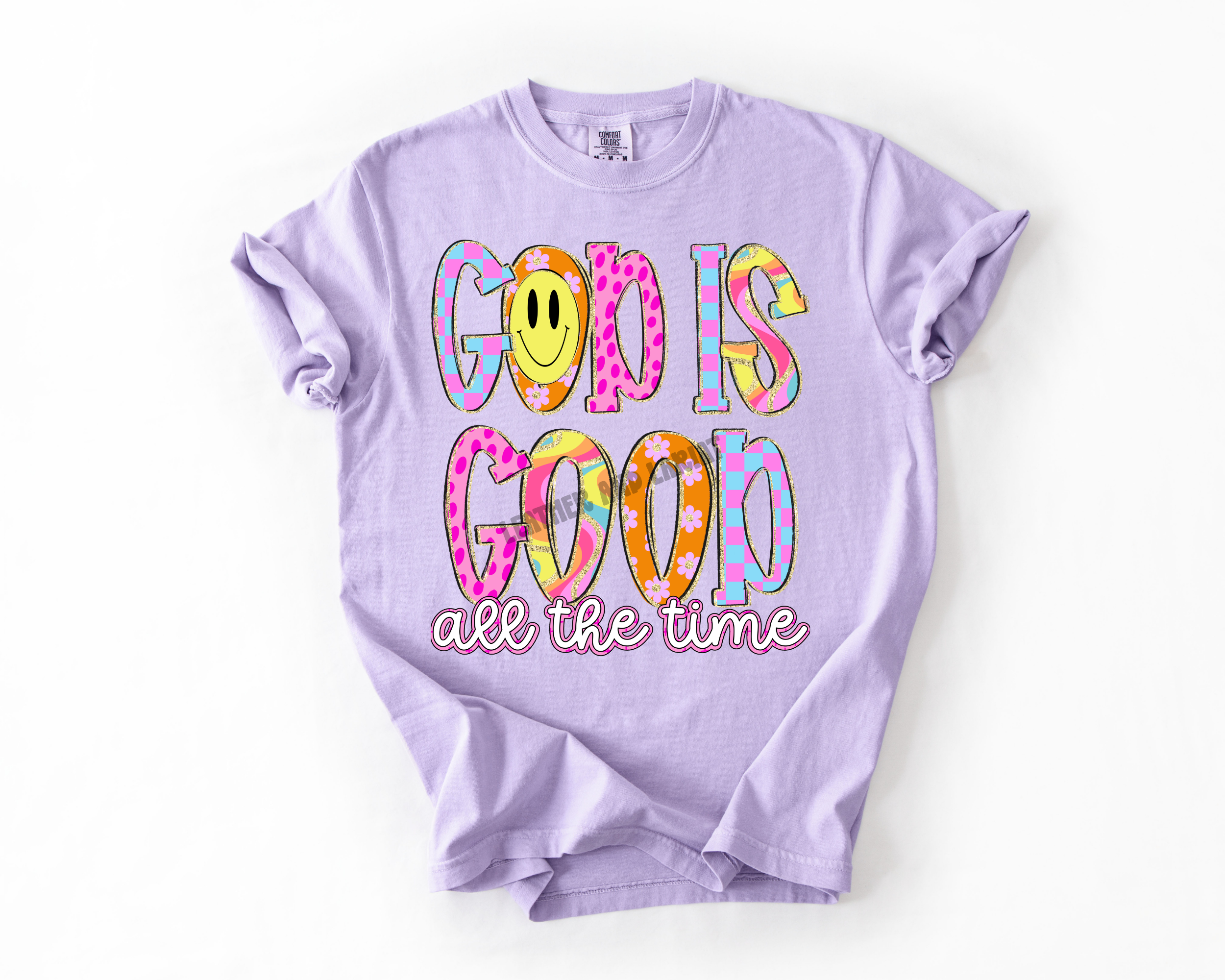 GOD IS GOOD ALL THE TIME COMFORT COLORS TEE