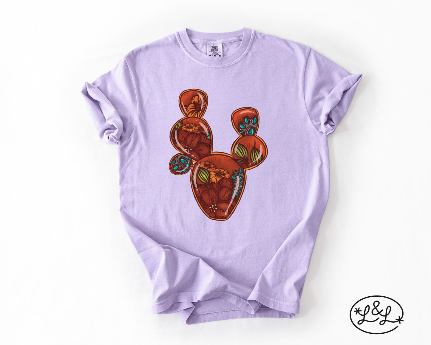 Fall Cactus Comfort Colors Tee