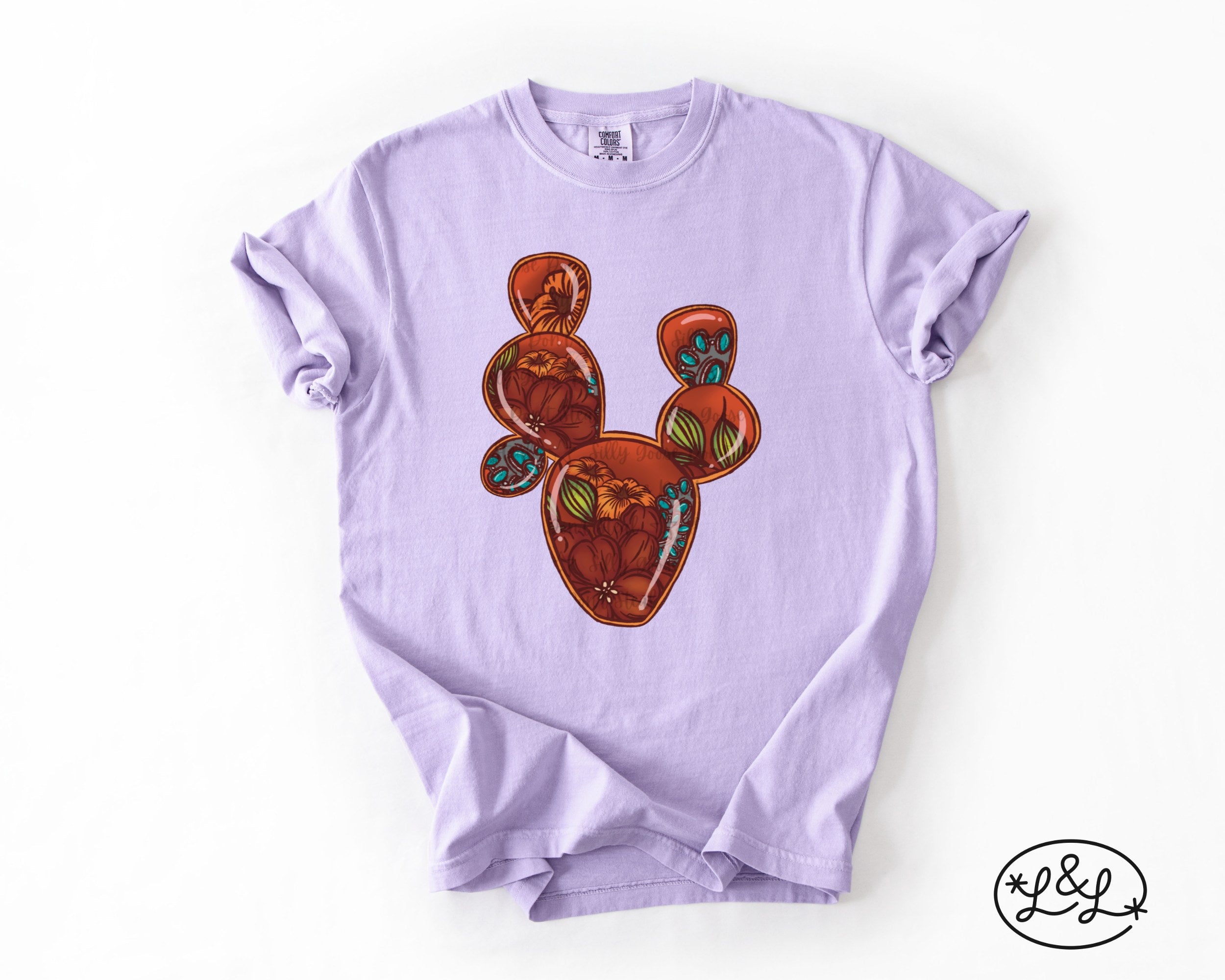 Fall Cactus Comfort Colors Tee