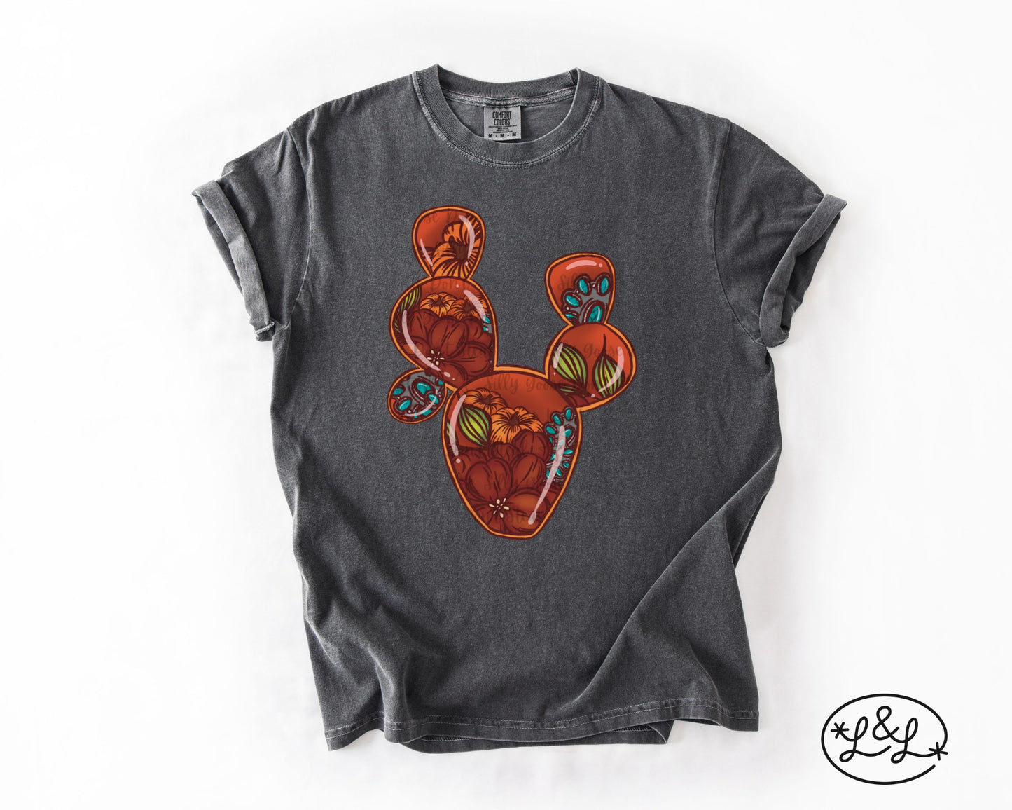 Fall Cactus Comfort Colors Tee