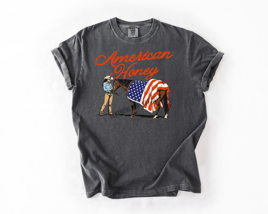 AMERICAN HONEY COMFORT COLORS TEE