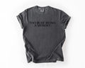 TOO BUSY BEING A MOMMY COMFORT COLORS TEE