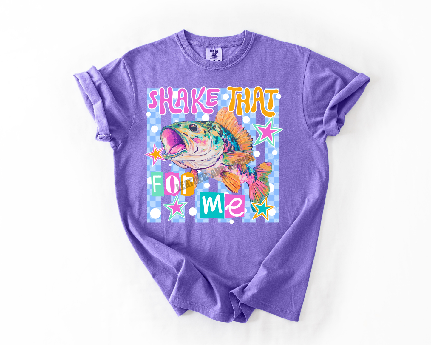 SHAKE THAT BASS FOR ME COMFORT COLORS TEE