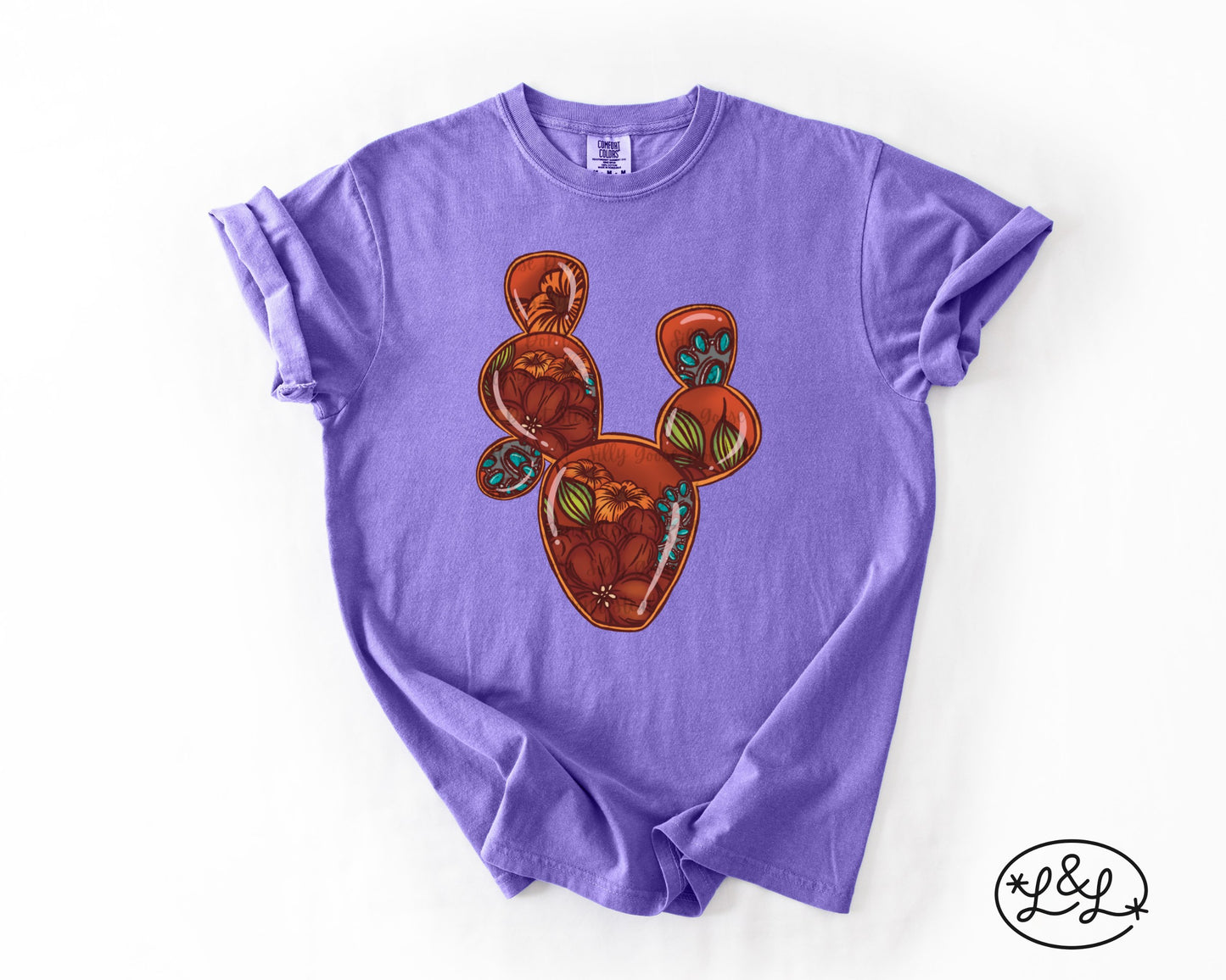 Fall Cactus Comfort Colors Tee