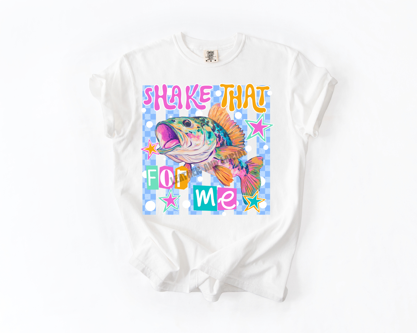 SHAKE THAT BASS FOR ME COMFORT COLORS TEE