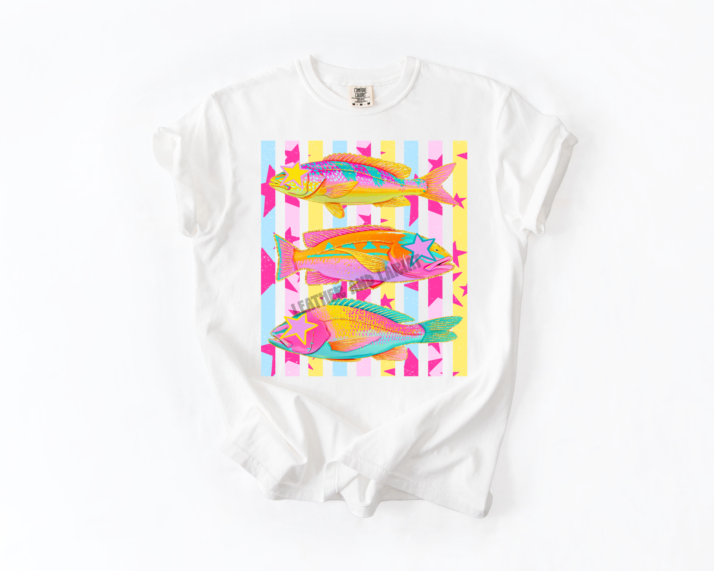 NEON FISH COMFORT COLOR TEE